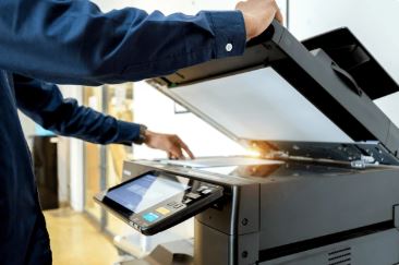 We send/receive Faxes / Copies